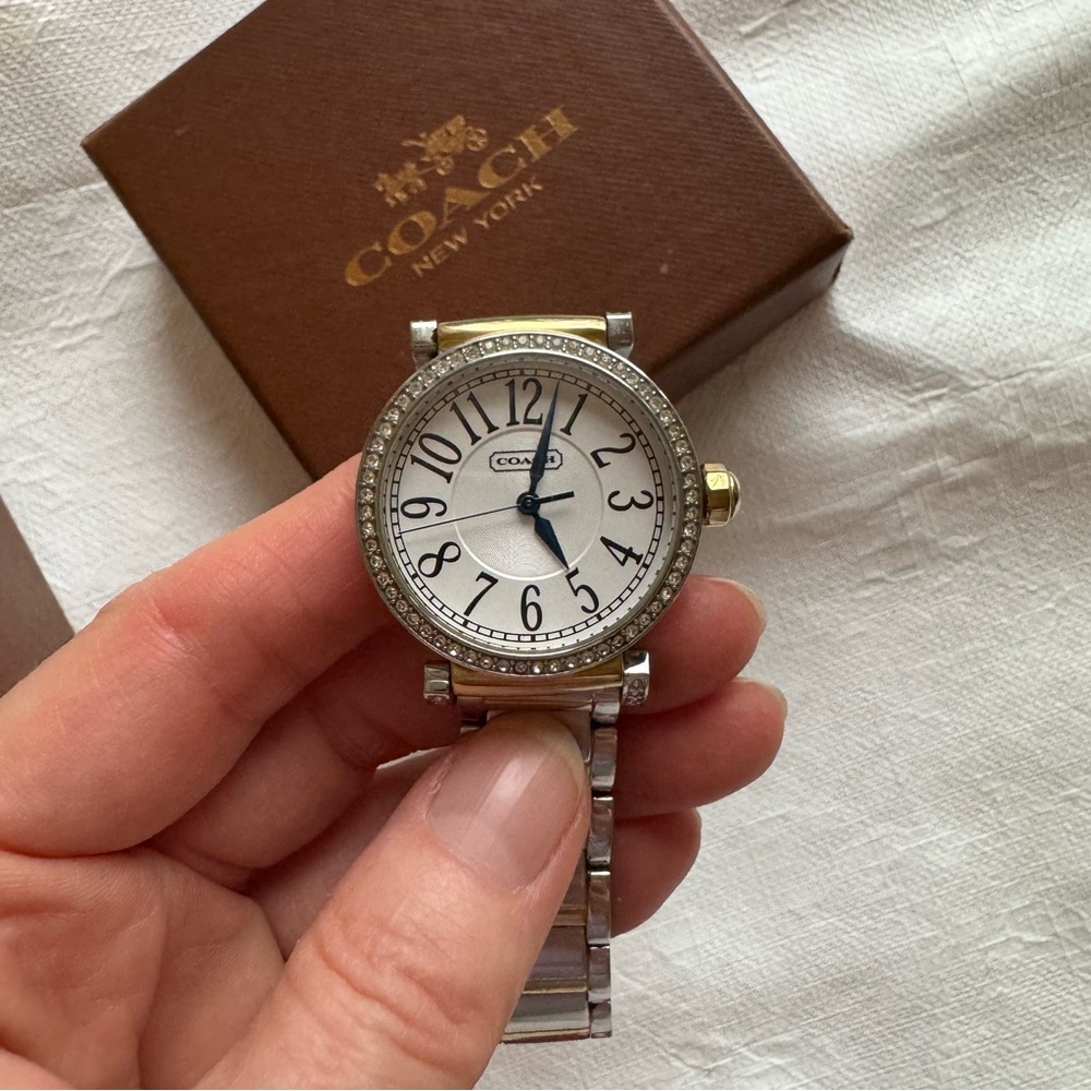 Coach Two Tone Watch